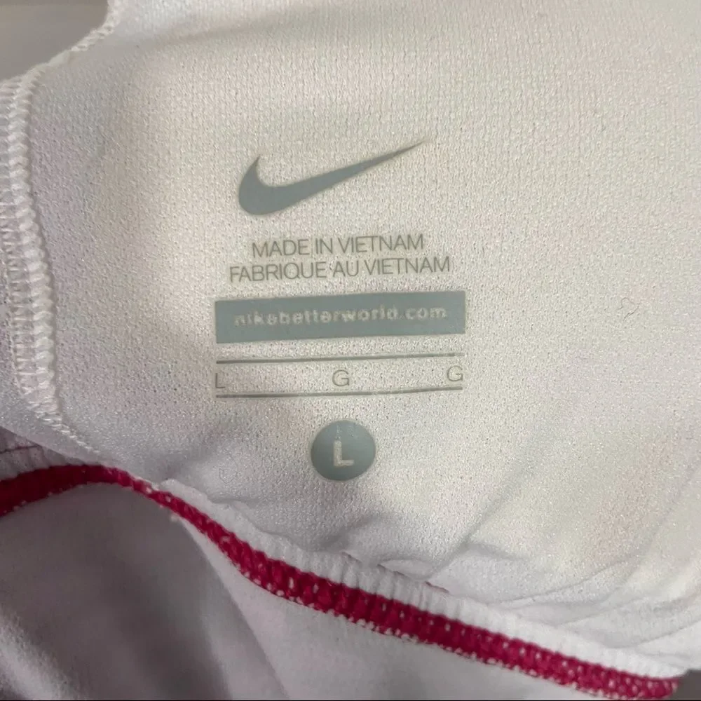 Nike Purple Pattered One Piece Swimsuit